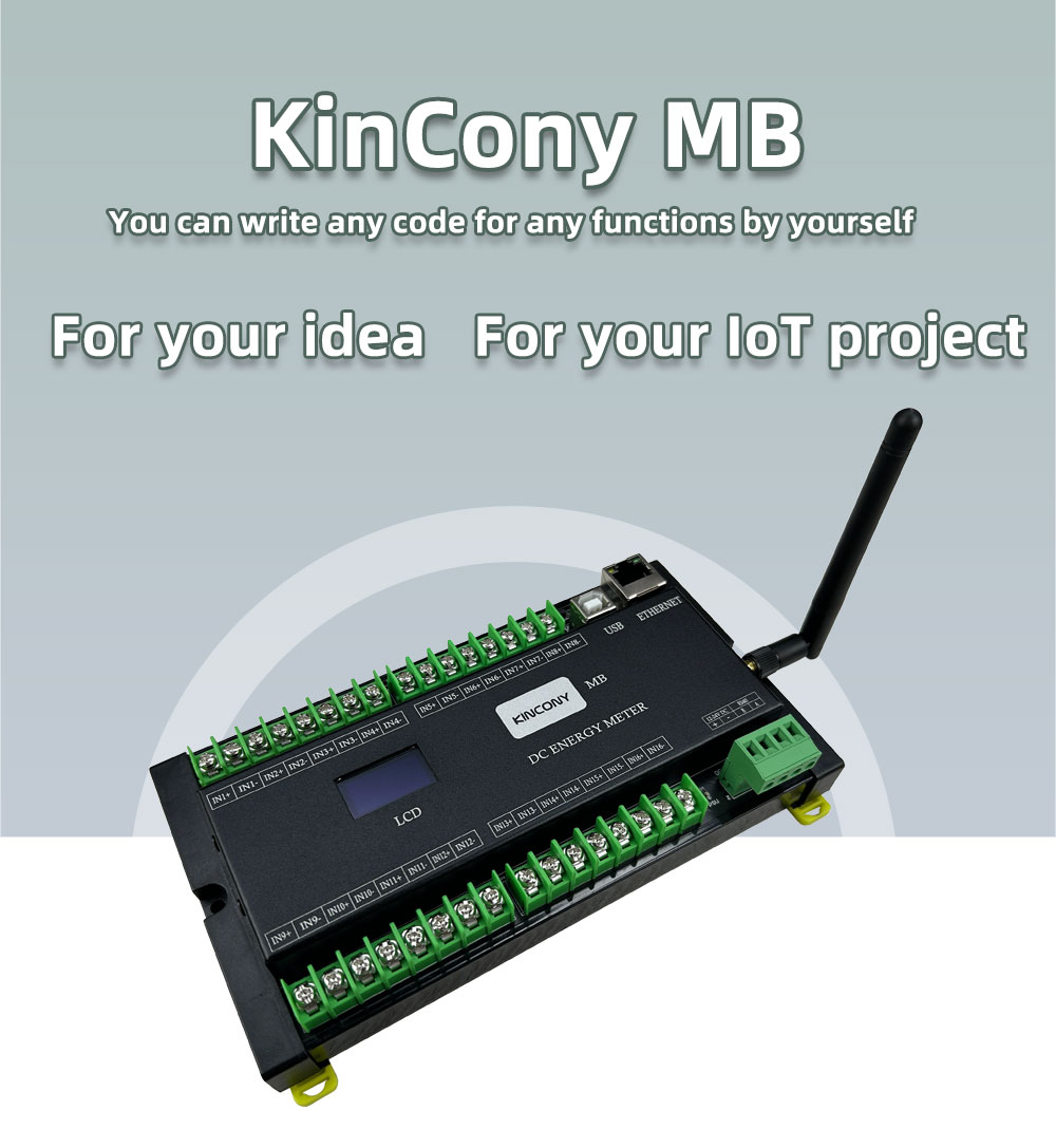 ESP32 Battery Monitor – KinCony MB