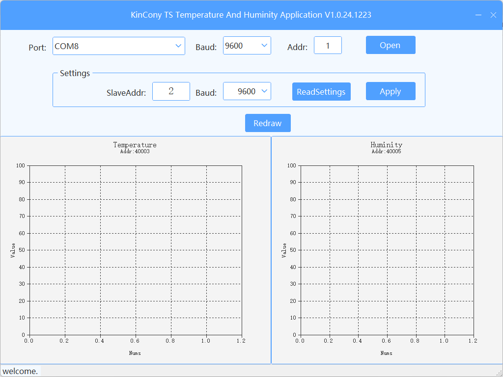 RS485 temperature